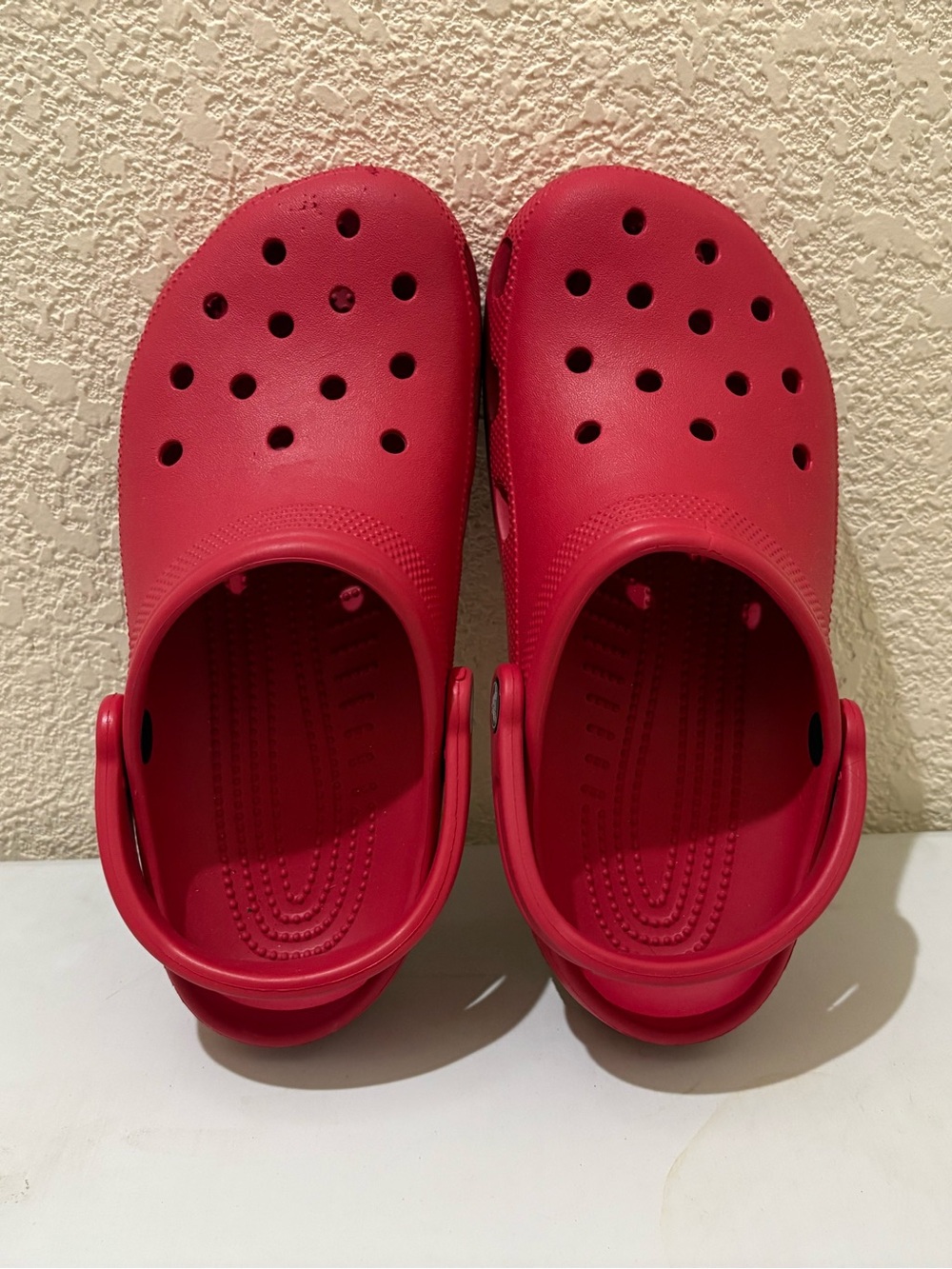 Crocs Classic Varsity Red Clogs - Picture 3 of 5